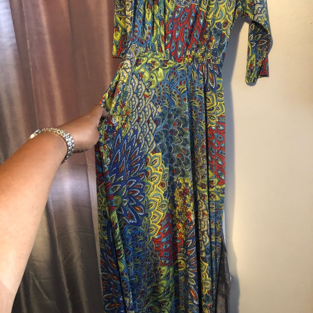 Peacock dress - Picture 3 of 6